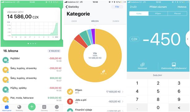 Wallet - Finance a rozpočet