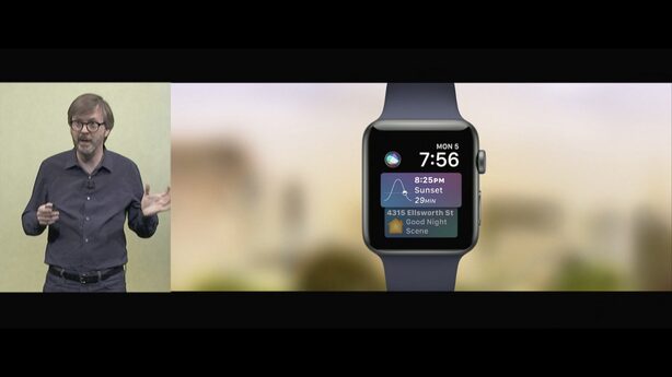 watchOS 4 Siri watchface