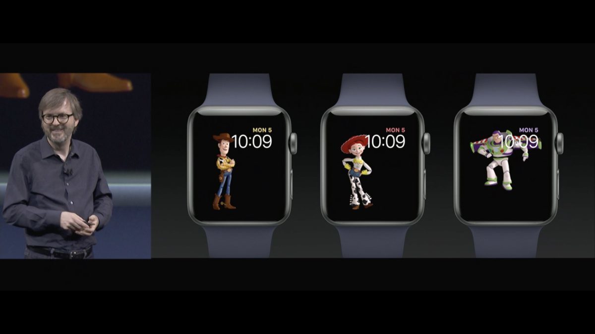 watchOS 4 toy story