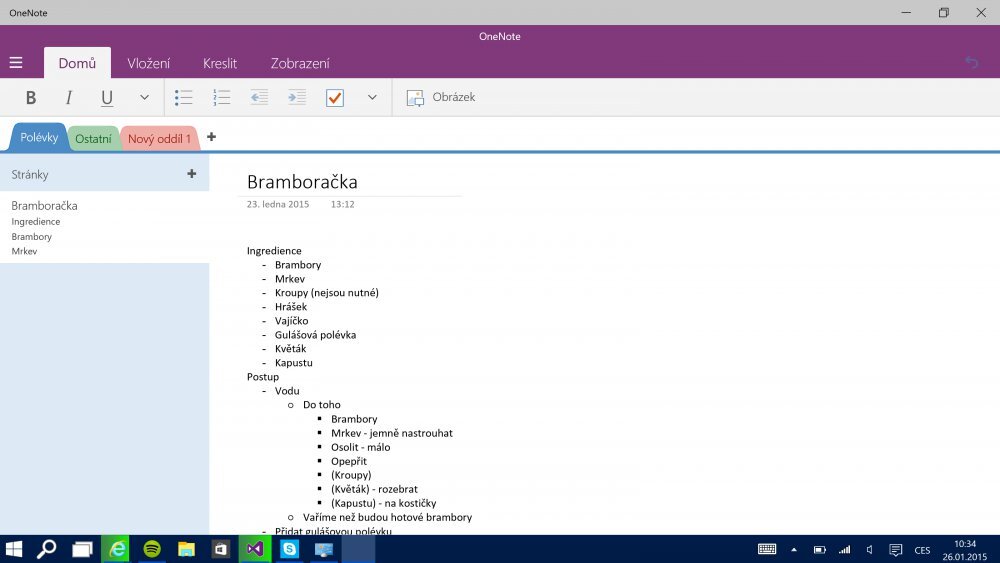 Windows 10 - lednové vydání