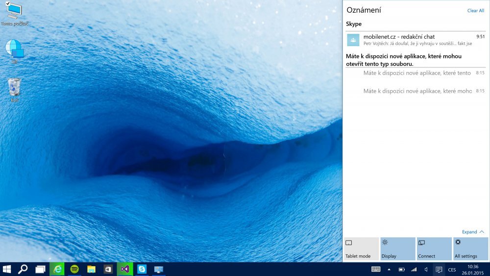 Windows 10 - lednové vydání