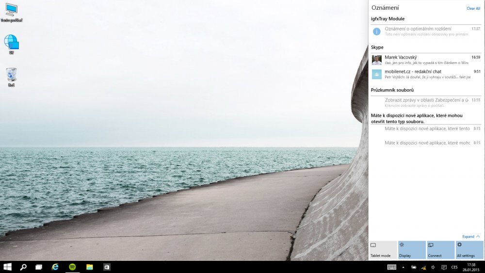 Windows 10 - lednové vydání
