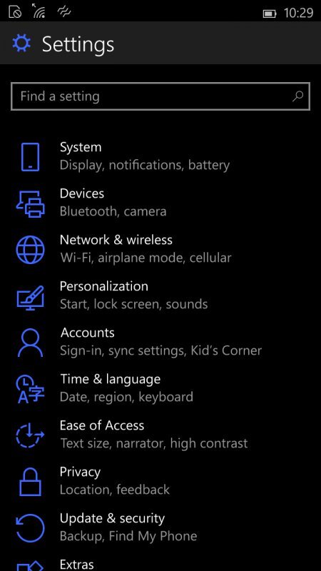 Windows 10 build 10080