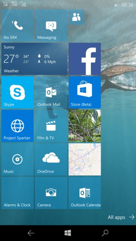 Windows 10 Mobile 