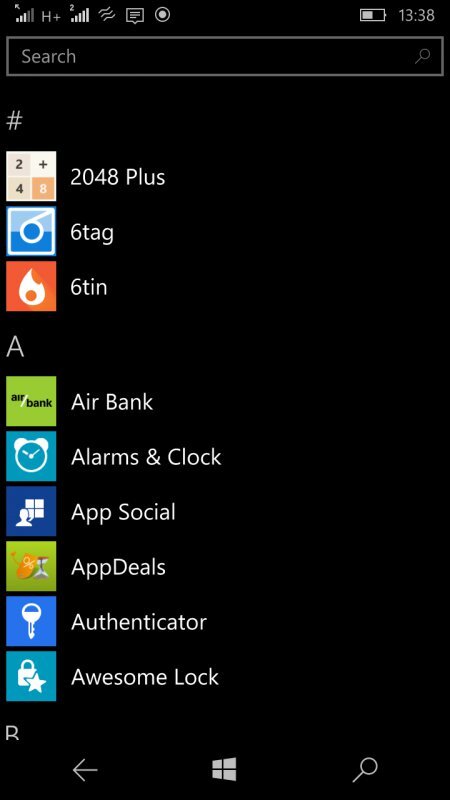 Windows 10 Mobile