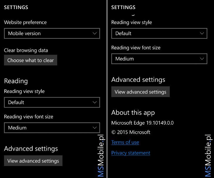 Windows 10 Mobile Build 10149