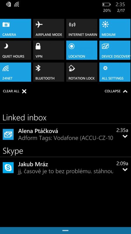 Windows 10 pro telefony