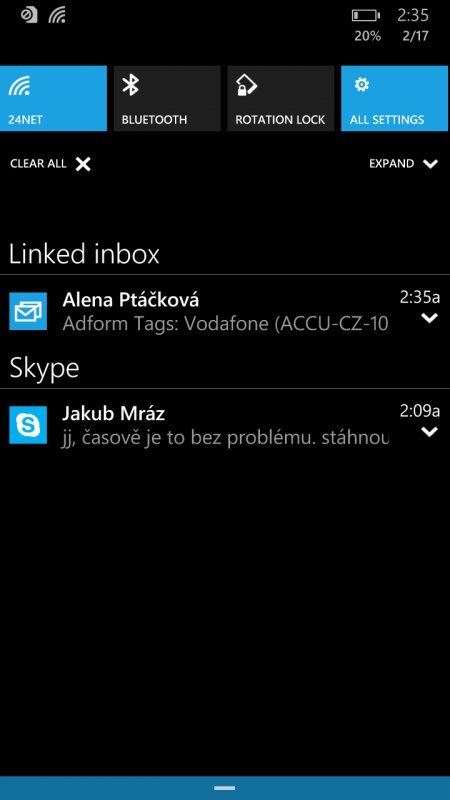 Windows 10 pro telefony