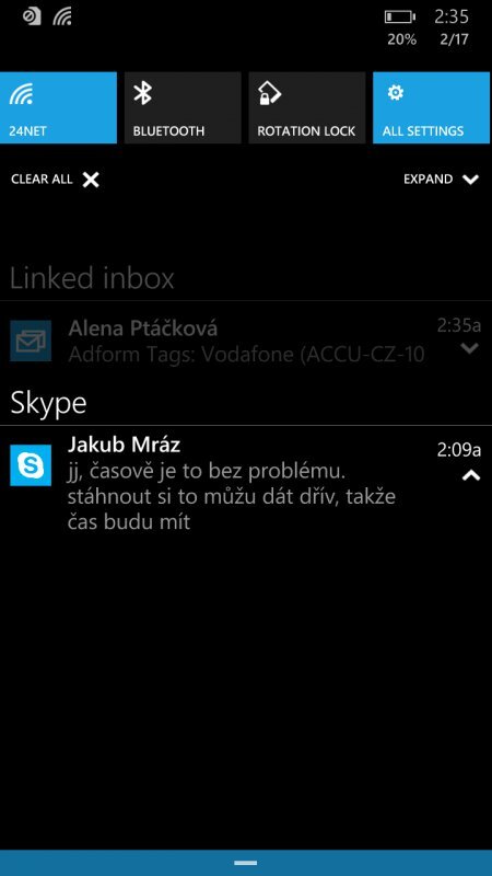Windows 10 pro telefony