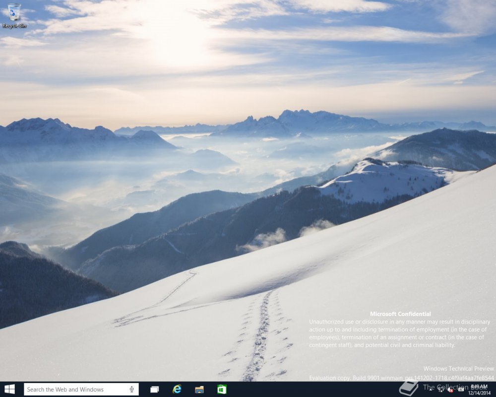 Windows 10 Technical Preview for Consumers