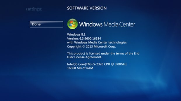 Windows Media Center