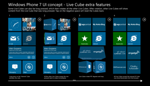 Windows Phone 7 koncept Nokia