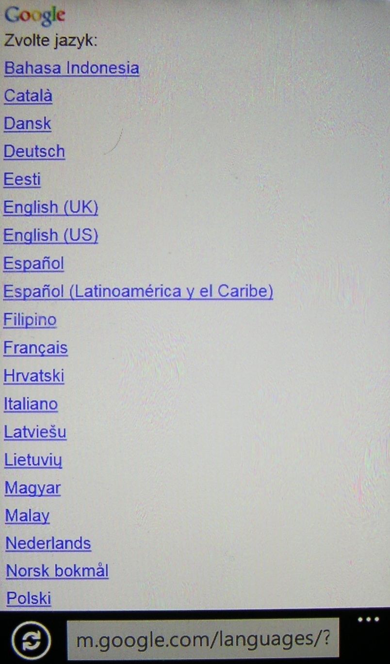 Windows Phone 7.5 Google Sync