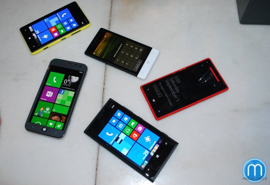 Windows Phone 8 telefony