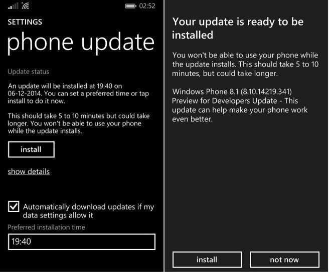 Windows Phone 8.1 Update 1