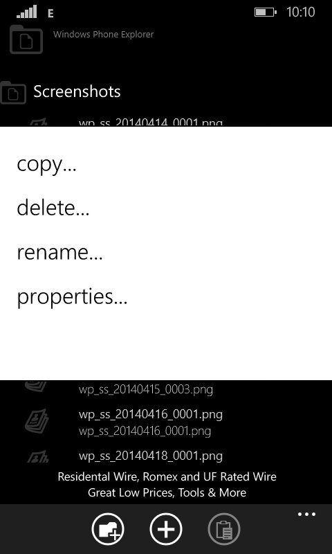 Windows Phone Explorer