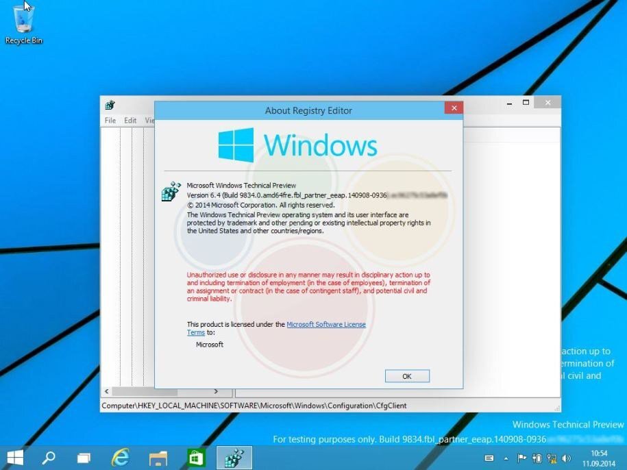 Windows Technical Preview