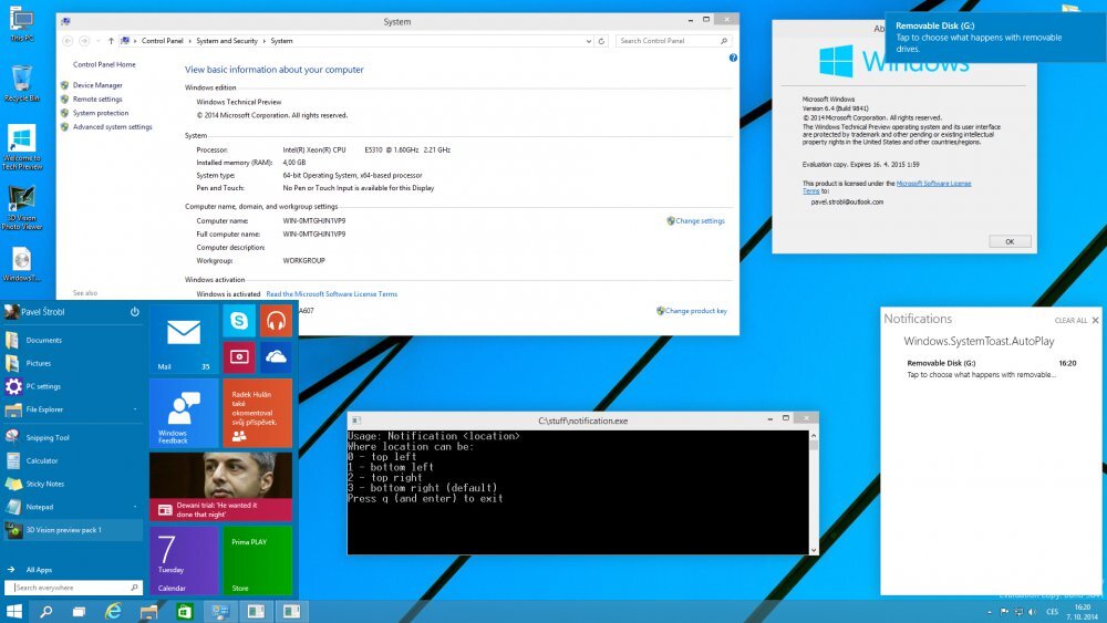 Windows Technical Preview