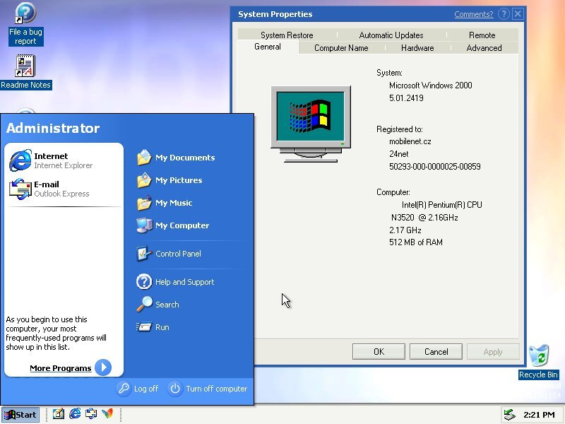 Windows Whistler 2419