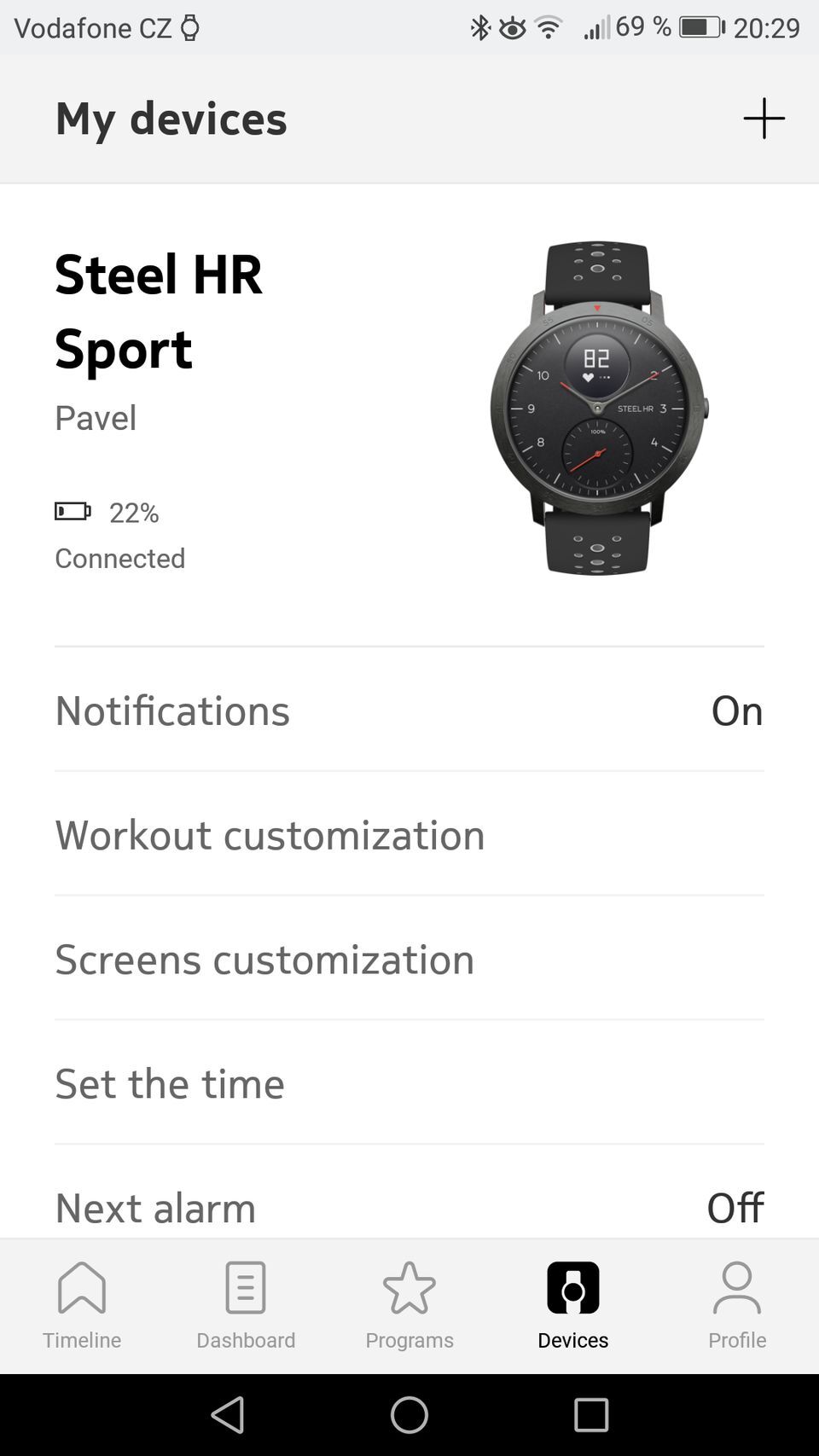 Withings Steel HR Sport