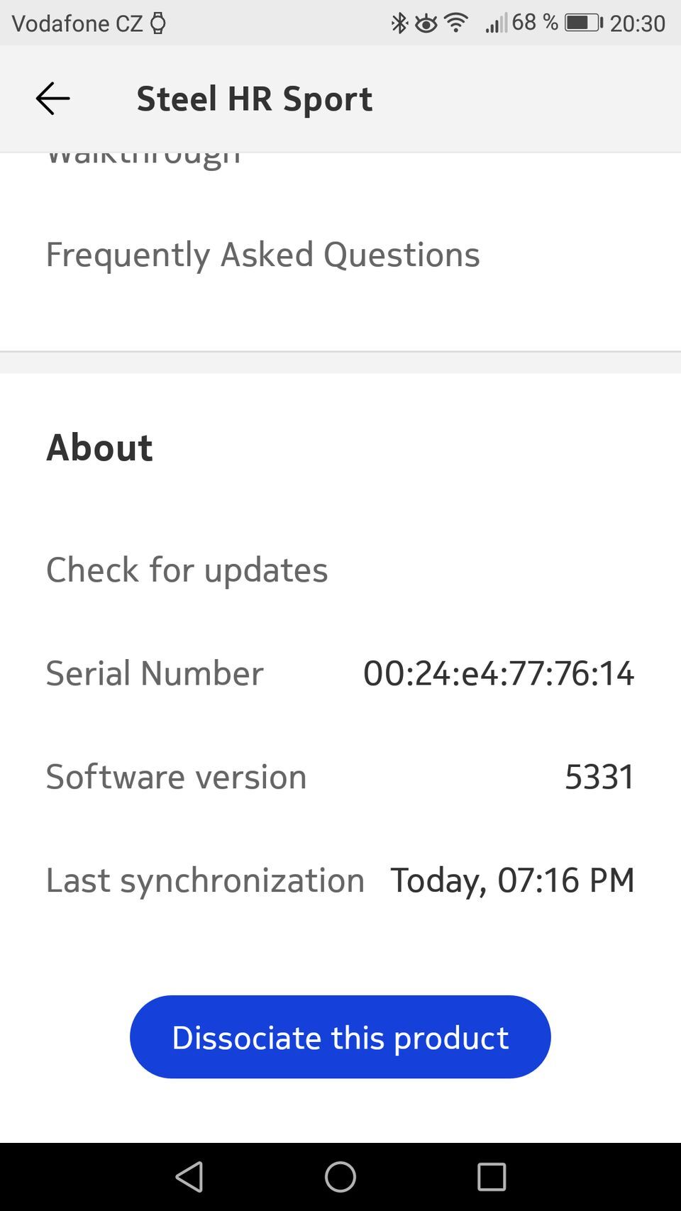 Withings Steel HR Sport