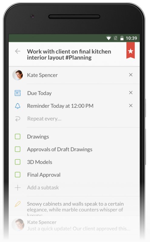 Wunderlist: To-Do List & Tasks