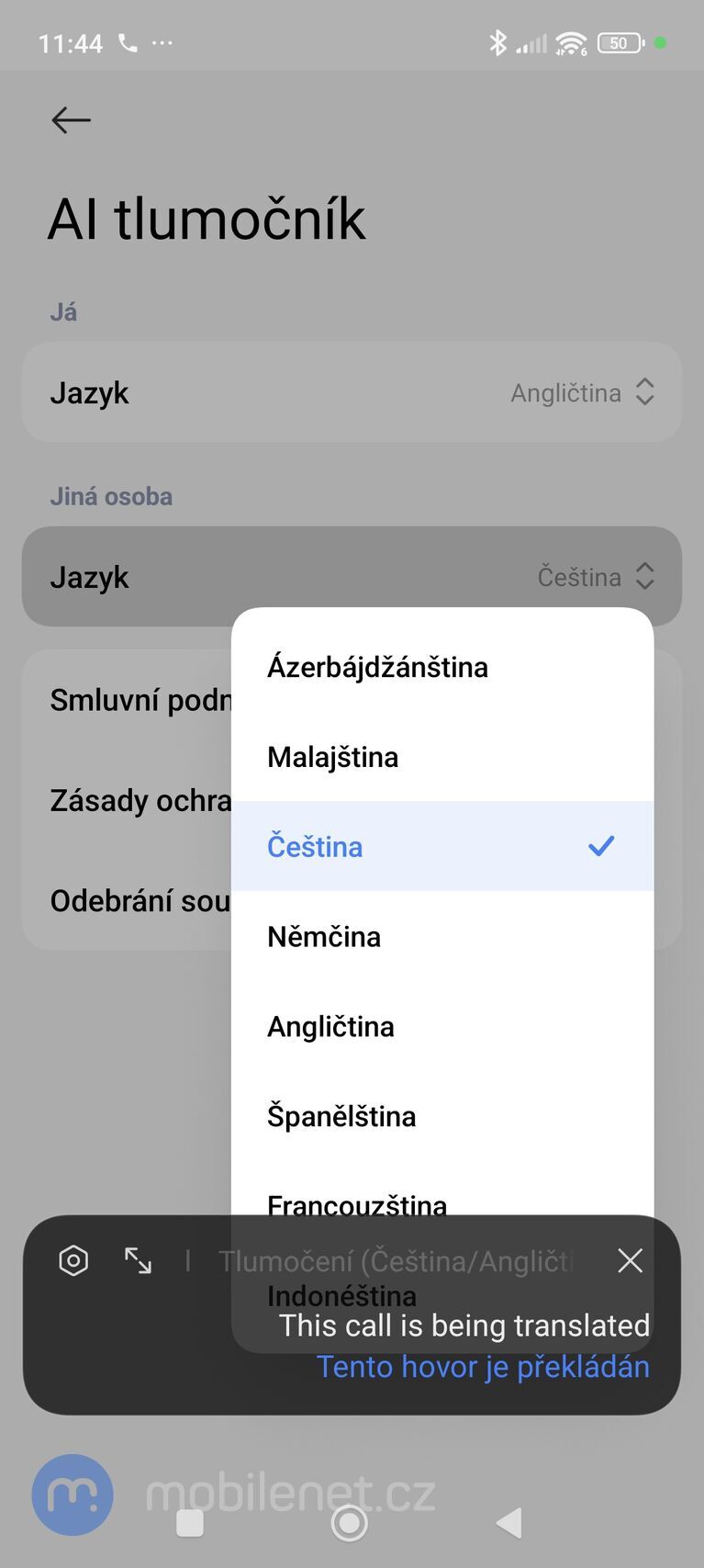 Xiaomi - AI tlumočník