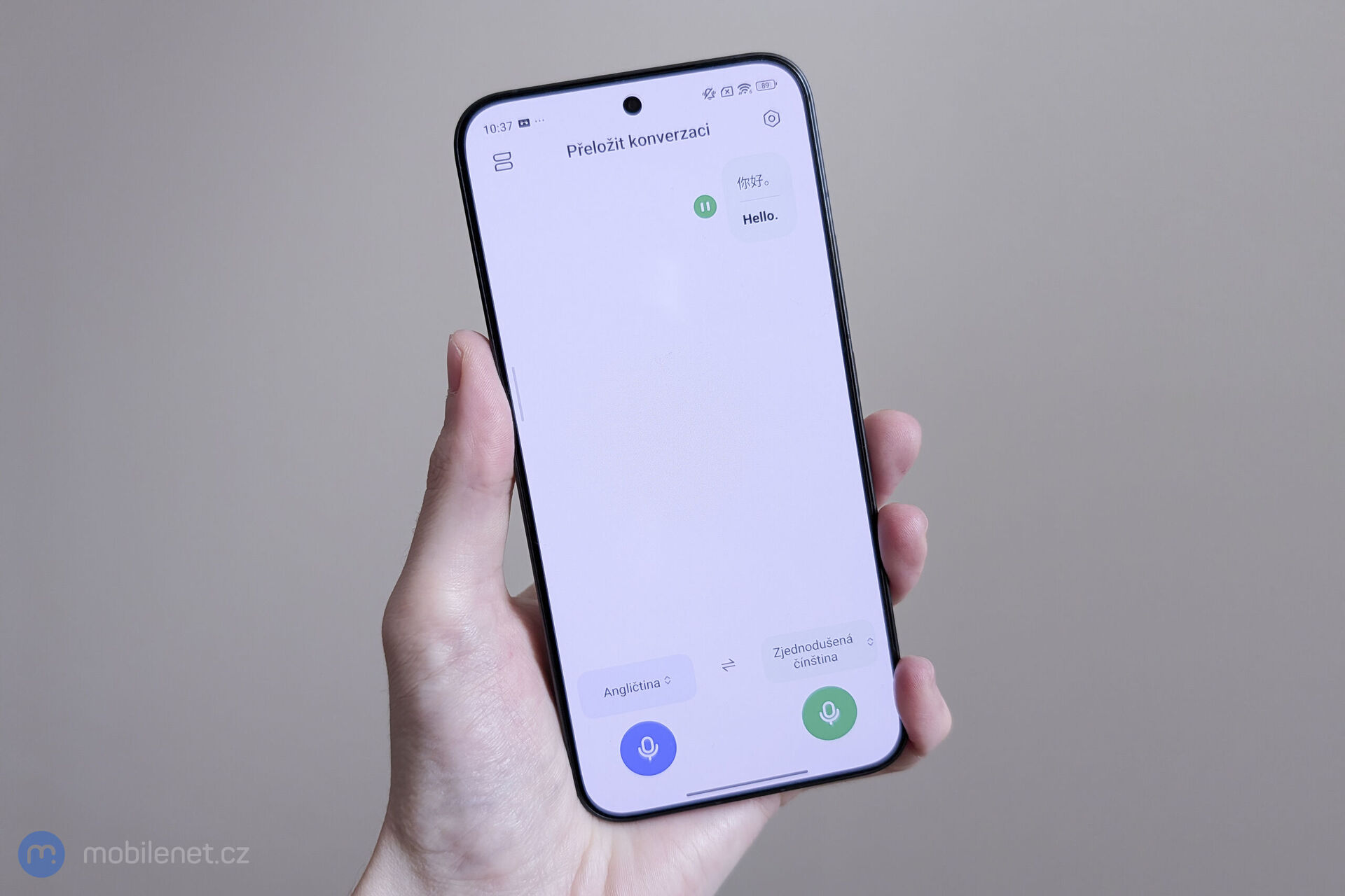 Xiaomi - Překlad konverzace