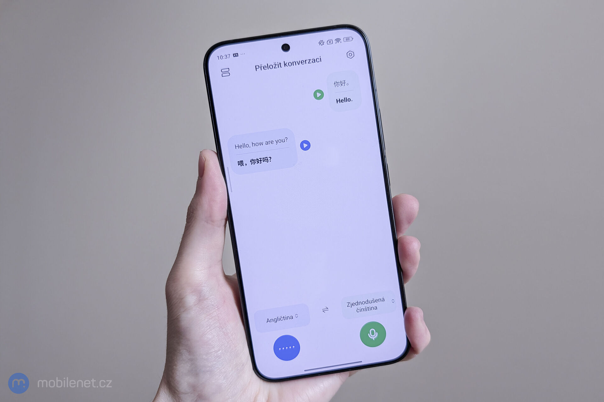 Xiaomi - Překlad konverzace
