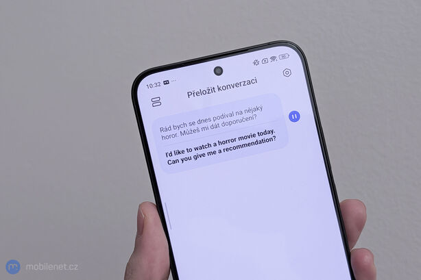 Xiaomi - Překlad konverzace
