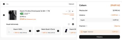 Xiaomi 15 Ultra - sleva