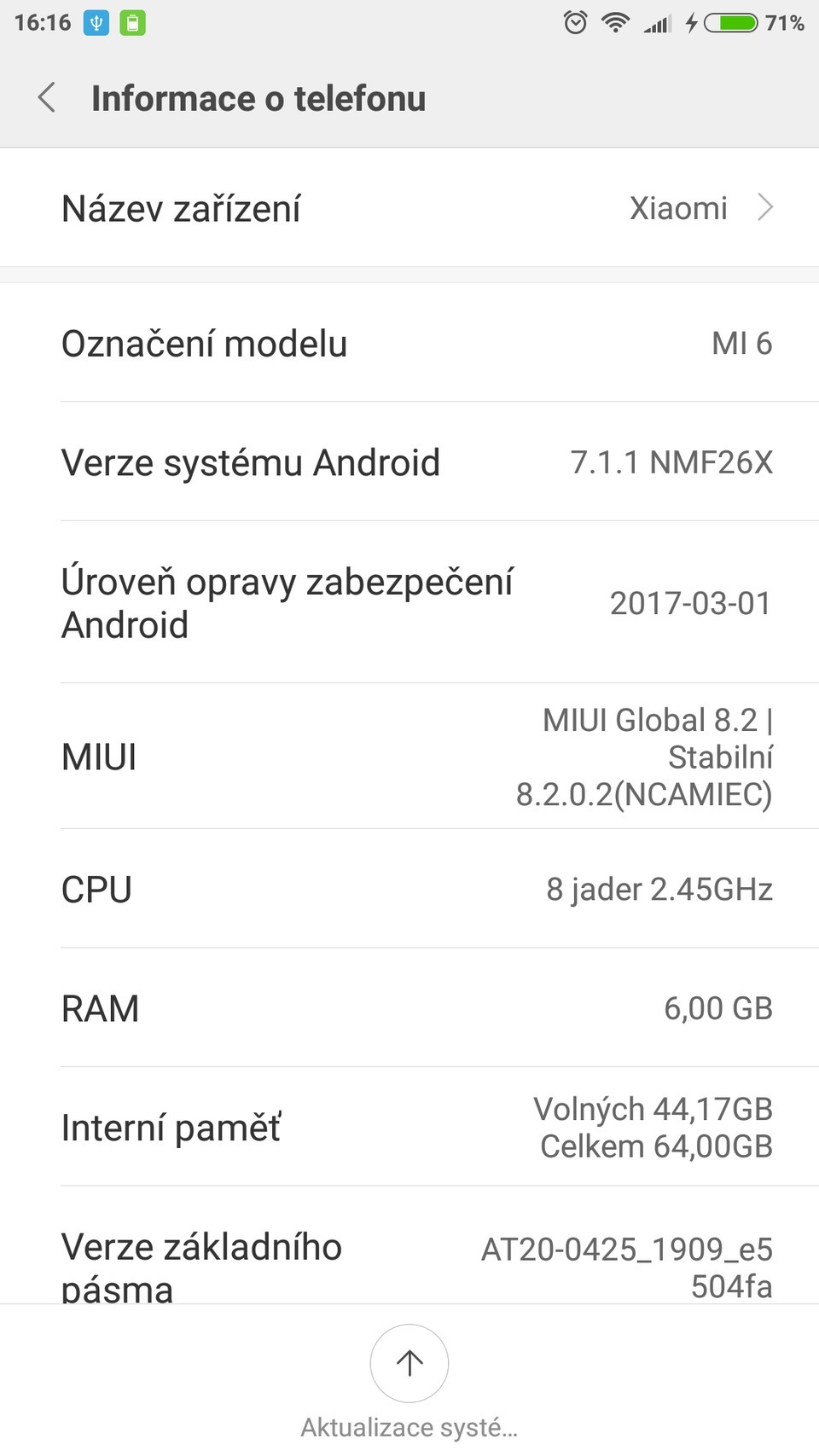 Xiaomi Mi 6