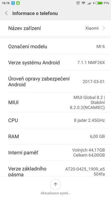 Xiaomi Mi 6