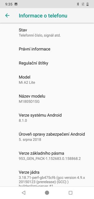 Xiaomi Mi A2 Lite
