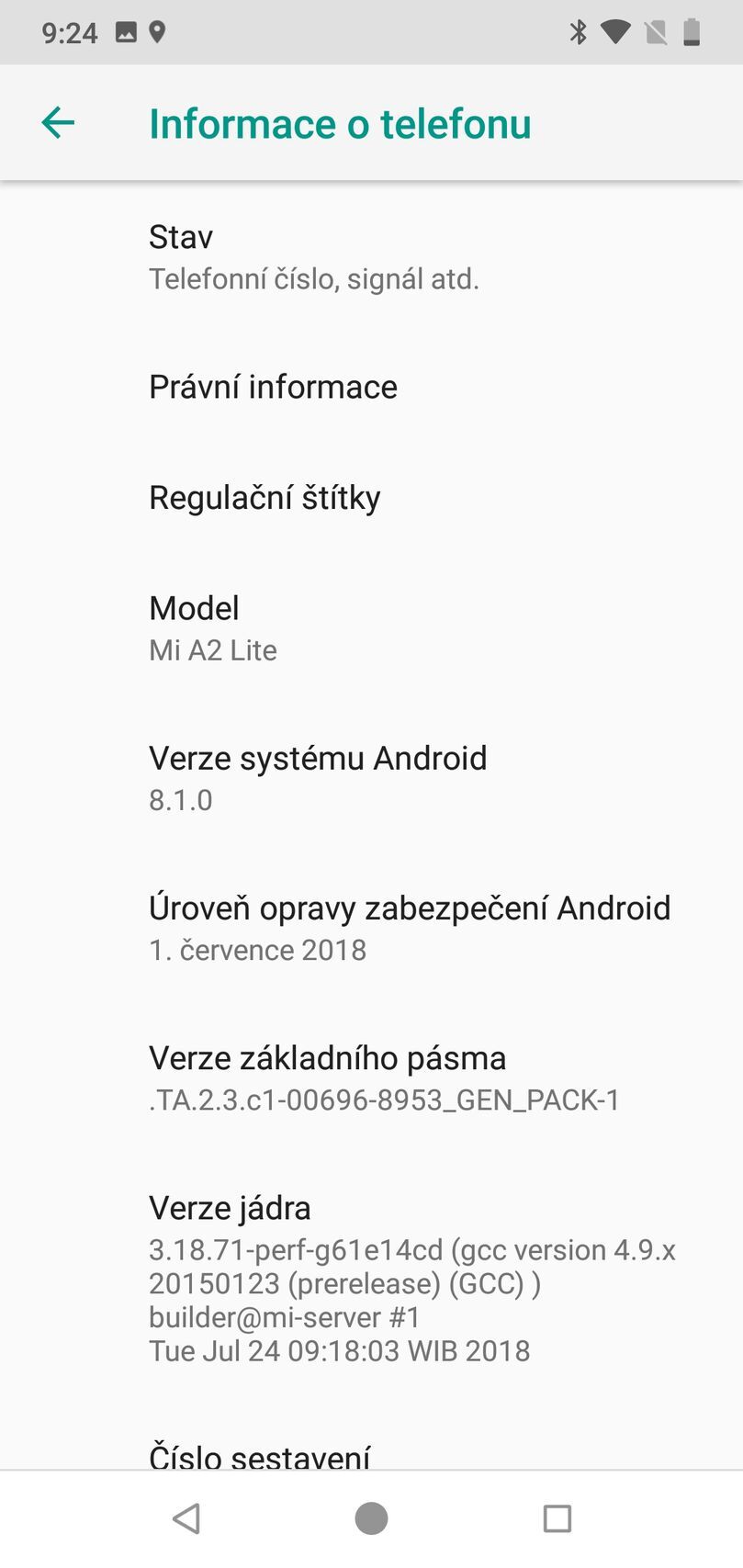 Xiaomi Mi A2 Lite