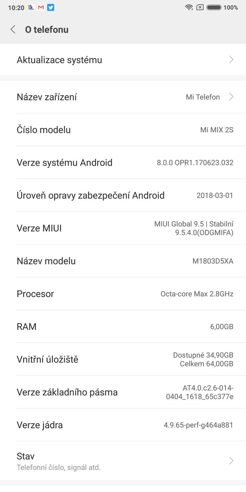 Xiaomi Mi MIX 2S