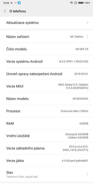 Xiaomi Mi MIX 2S