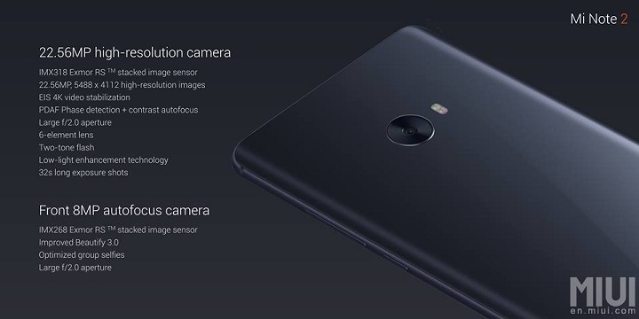 Xiaomi Mi Note 2