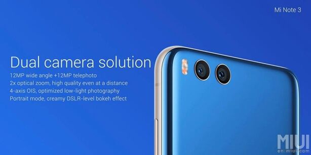 Xiaomi Mi Note 3