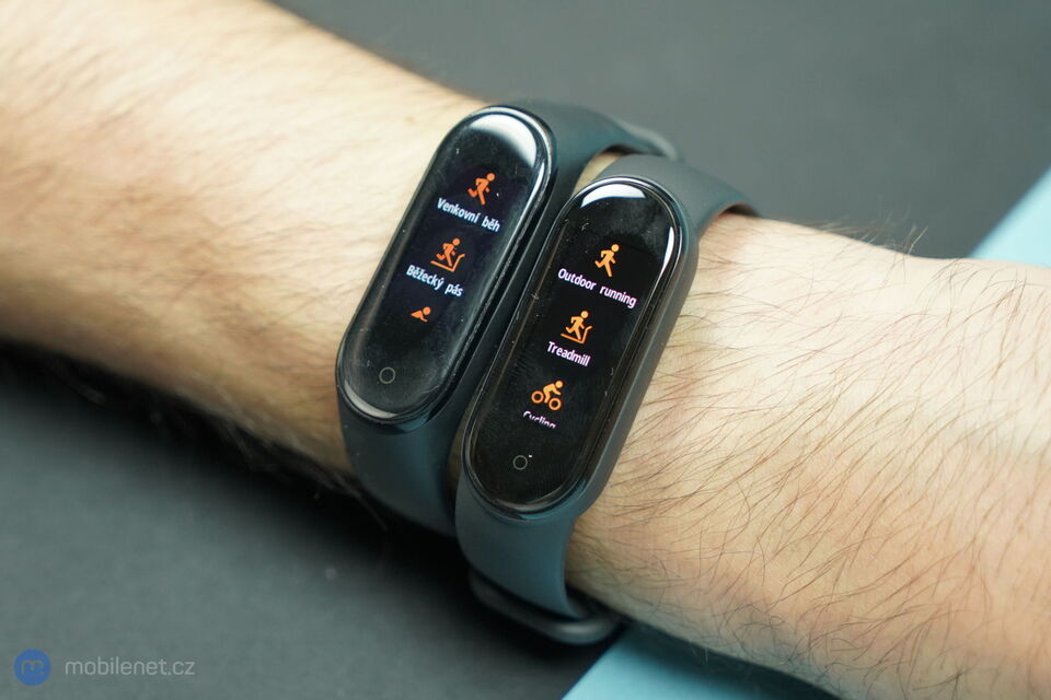 Xiaomi Mi Smart Band 5 a Mi Band 4