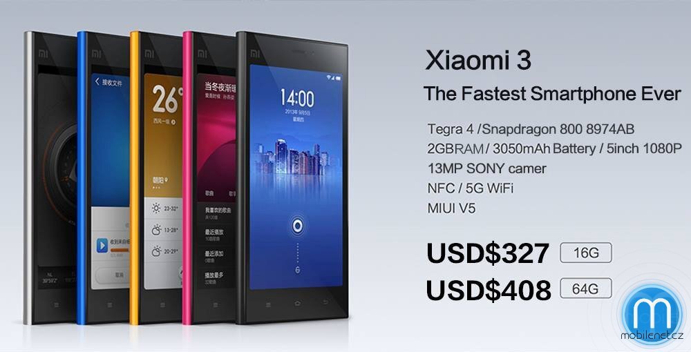 Xiaomi Mi3