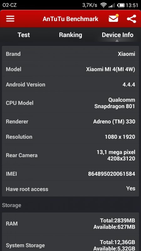 Xiaomi Mi4