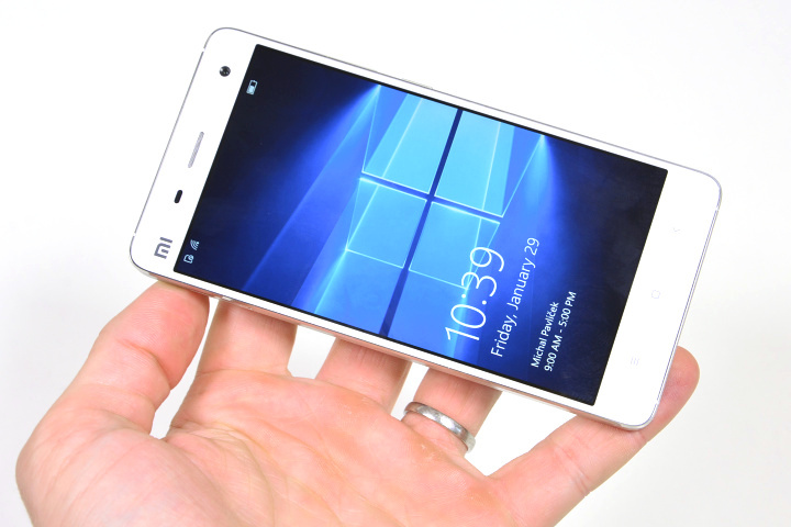 Xiaomi Mi4 s Windows 10 Mobile
