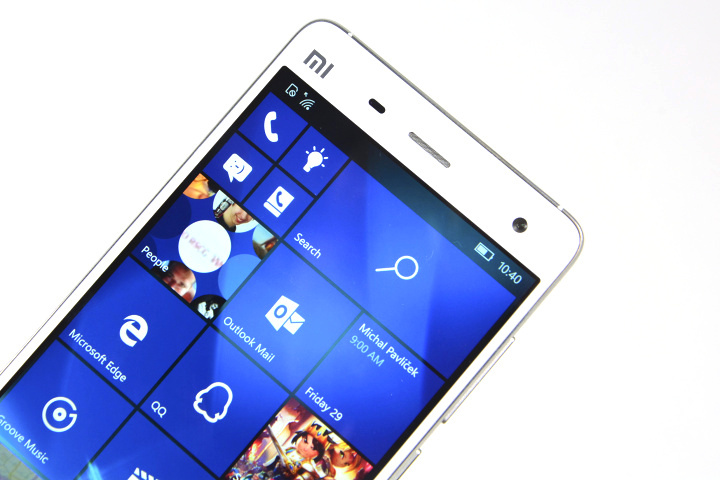 Xiaomi Mi4 s Windows 10 Mobile