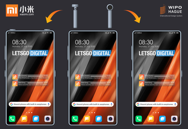 Xiaomi patent sluchátka v konstrukci