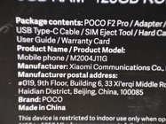 Xiaomi Poco F2 Pro