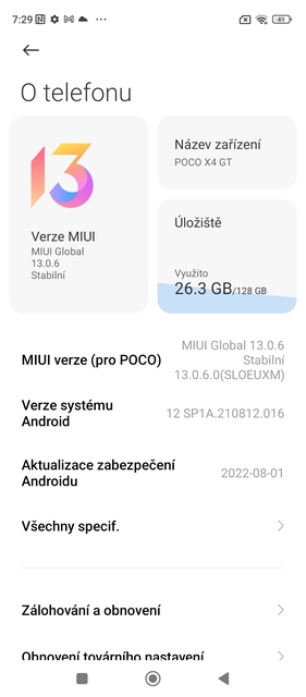 Xiaomi Poco X4 GT