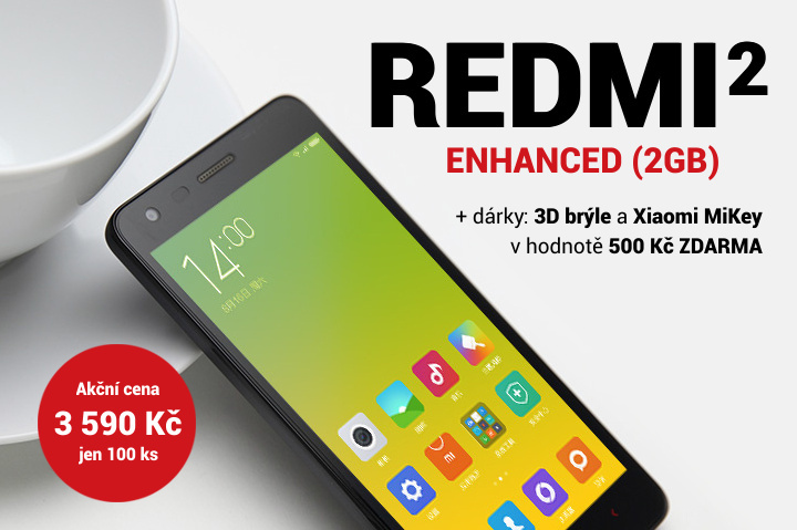 Xiaomi Redmi 2 Enhanced Beryko reklama