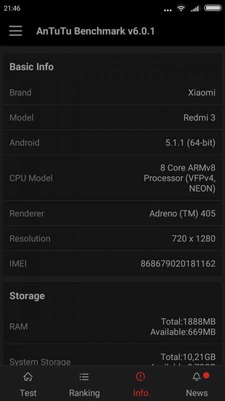 Xiaomi Redmi 3