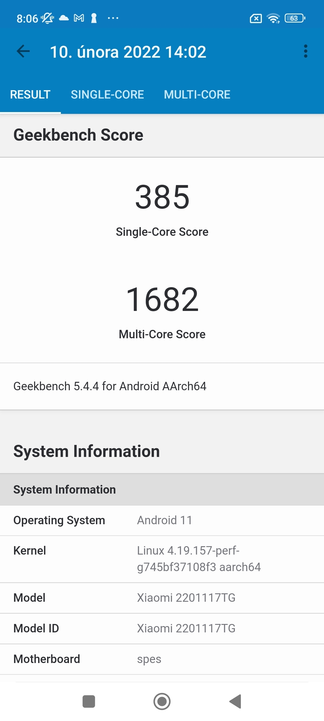 Xiaomi Redmi Note 11 4G